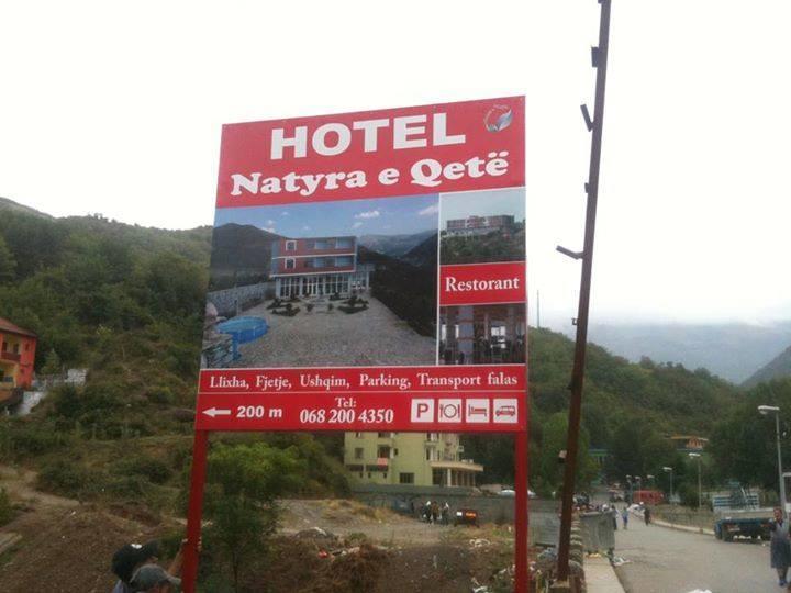 Hotel Natyra E Qete Peshkopi Dış mekan fotoğraf